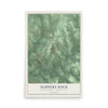 Map of Slippery Rock, Butler County, Pennsylvania, 12 x 18 inch unframed archival matte print