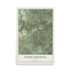 Map of South Whitehall, Pennsylvania, 12 x 18 inch unframed archival matte print