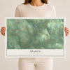 Map of Sparta, Pennsylvania, 12 x 18 inch unframed archival matte print