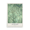Map of Sugarcreek, Armstrong County, Pennsylvania, 12 x 18 inch unframed archival matte print