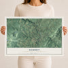 Map of Summit, Somerset County, Pennsylvania, 12 x 18 inch unframed archival matte print