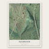 Sunbrook, Pennsylvania map print, the full design