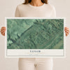 Map of Taylor, Centre County, Pennsylvania, 12 x 18 inch unframed archival matte print