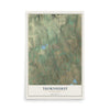 Map of Thornhurst, Pennsylvania, 12 x 18 inch unframed archival matte print