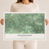 Map of Tulpehocken, Pennsylvania, 12 x 18 inch unframed archival matte print