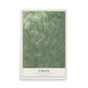 Map of Tyrone, Adams County, Pennsylvania, 12 x 18 inch unframed archival matte print