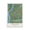 Map of Upper Paxton, Pennsylvania, 12 x 18 inch unframed archival matte print