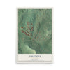 Map of Valencia, Pennsylvania, 12 x 18 inch unframed archival matte print