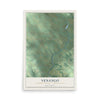 Map of Venango, Crawford County, Pennsylvania, 12 x 18 inch unframed archival matte print