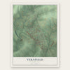 Vernfield, Pennsylvania map print, the full design