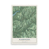 Map of Washington, Indiana County, Pennsylvania, 12 x 18 inch unframed archival matte print