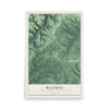 Map of Watson, Warren County, Pennsylvania, 12 x 18 inch unframed archival matte print
