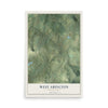 Map of West Abington, Pennsylvania, 12 x 18 inch unframed archival matte print
