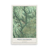 Map of West Franklin, Pennsylvania, 12 x 18 inch unframed archival matte print