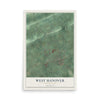 Map of West Hanover, Pennsylvania, 12 x 18 inch unframed archival matte print