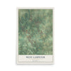 Map of West Lampeter, Pennsylvania, 12 x 18 inch unframed archival matte print