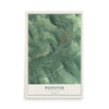 Map of Westover, Pennsylvania, 12 x 18 inch unframed archival matte print