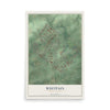 Map of Whitpain, Pennsylvania, 12 x 18 inch unframed archival matte print