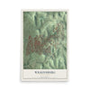 Map of Wilkinsburg, Pennsylvania, 12 x 18 inch unframed archival matte print