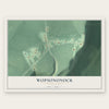 Wopsononock, Pennsylvania map print, the full design