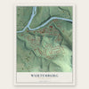 Wurtemburg, Pennsylvania map print, the full design