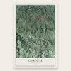 Corozal, Puerto Rico map print, the full design