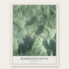 Rodríguez Hevia, Puerto Rico map print, the full design