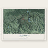 Utuado, Puerto Rico map print, the full design