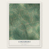 Cokesbury, South Carolina map print, the full design
