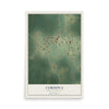 Map of Cordova, South Carolina, 12 x 18 inch unframed archival matte print
