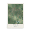 Map of Denmark, South Carolina, 12 x 18 inch unframed archival matte print