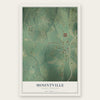 Mountville, South Carolina map print, the full design