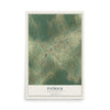 Map of Patrick, South Carolina, 12 x 18 inch unframed archival matte print
