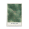 Map of Silverstreet, South Carolina, 12 x 18 inch unframed archival matte print