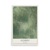 Map of Altamont, South Dakota, 12 x 18 inch unframed archival matte print