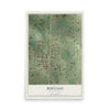 Map of Buffalo, South Dakota, 12 x 18 inch unframed archival matte print