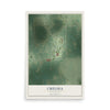 Map of Chelsea, South Dakota, 12 x 18 inch unframed archival matte print