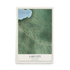 Map of Lake City, South Dakota, 12 x 18 inch unframed archival matte print