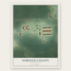 Norfeld Colony, South Dakota map print, the full design