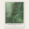 Prairiewood Village, South Dakota map print, the full design