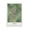 Map of Presho, South Dakota, 12 x 18 inch unframed archival matte print