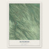Rosebud, South Dakota map print, the full design