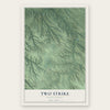 Two Strike, South Dakota map print, the full design