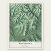 Bransford, Tennessee map print, the full design