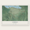 Counce, Tennessee map print, the full design