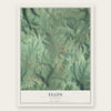 Elgin, Tennessee map print, the full design