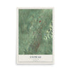 Map of Etowah, Tennessee, 12 x 18 inch unframed archival matte print