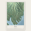 Eva, Tennessee map print, the full design