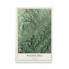 Map of Walnut Hill, Tennessee, 12 x 18 inch unframed archival matte print