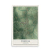 Map of Puryear, Tennessee, 12 x 18 inch unframed archival matte print
